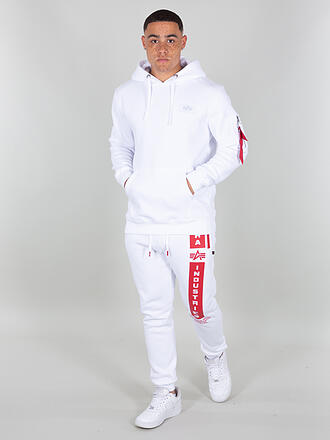 ALPHA INDUSTRIES | Kapuzensweater - Hoodie | weiss