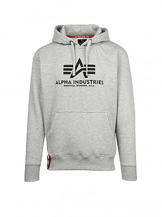 ALPHA INDUSTRIES | Kapuzensweater - Hoodie | grau