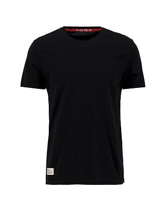 ALPHA INDUSTRIES | T-Shirt DRAGON EMB T | schwarz