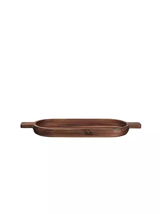 ASA SELECTION | Brett oval "Wood" 49,6 x 18cm (Akazie Massiv) | 