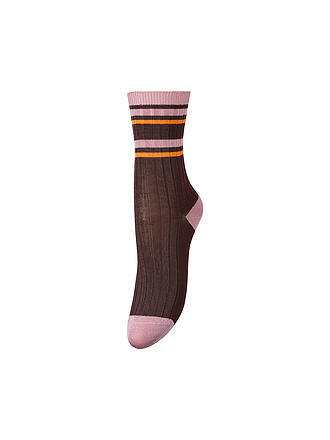 BECKSÖNDERGAARD | Socken Sportia Glory fondue fudge | braun