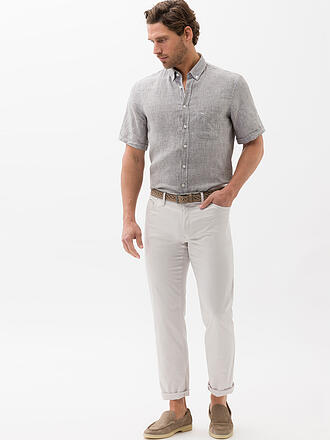 BRAX | Leinenhemd Modern Fit DAN C | olive