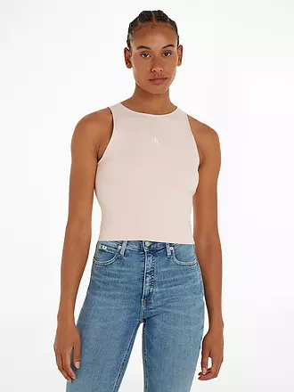 CALVIN KLEIN JEANS | Top Cropped Fit | rosa
