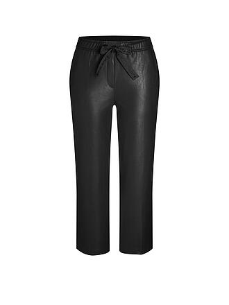 CAMBIO | Culotte in Lederoptik 7/8 Colette | braun