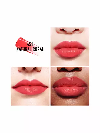 DIOR | Lipgloss - Dior Addict Lip Tint ( 451 Natural Coral ) | pink