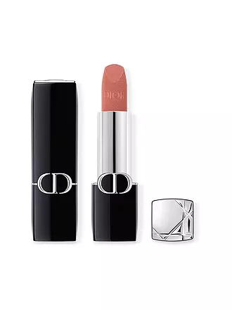 DIOR | Lippenstift - Rouge Dior Velvet Lipstick (400 Nude Line) | camel