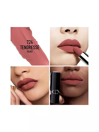DIOR | Lippenstift - Rouge Dior Velvet Lipstick (400 Nude Line) | kupfer