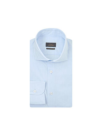 EDWARD COPPER | Hemd Tailored Fit | hellblau