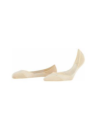 FALKE | Socken - Füsslinge Step Medium Cut black | creme