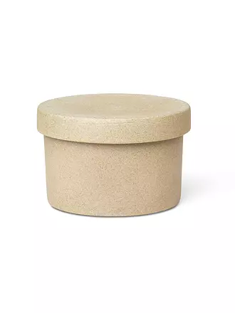 FERM LIVING | Porzellan  Container BON Small  Keramik | beige