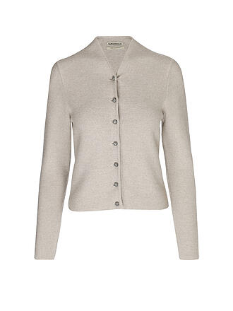 GOTTSEIDANK | Trachten Strickjacke ANNA | creme
