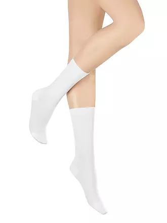 HUDSON | Socken RELAX FINE white | beige