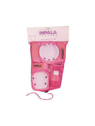 IMPALA | Rollerskates Schutzausrüstung - Imprads Protective Set Hellblau | rosa
