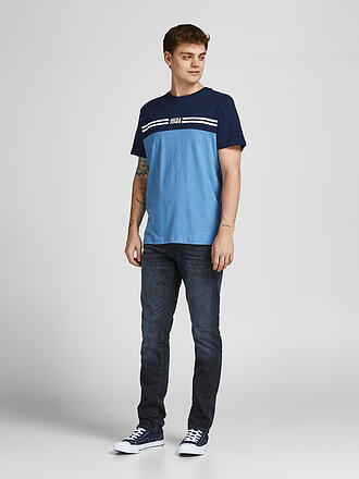 JACK & JONES | Jeans Slim Fit JJIGLENN | blau
