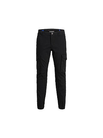 JACK & JONES | Jungen Cargohose Slim Fit JJIPAUL | schwarz