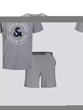 JACK & JONES | Set T-Shirt und Shorts JACAARON | schwarz