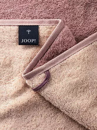 JOOP | Gästetuch Doubleface 30x50cm (Anthrazit) | rosa