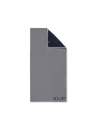 JOOP | Handtuch Doubleface 50x100cm (Schwarz) | hellblau