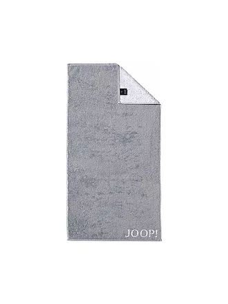 JOOP | Handtuch Doubleface 50x100cm (Silber) | hellblau