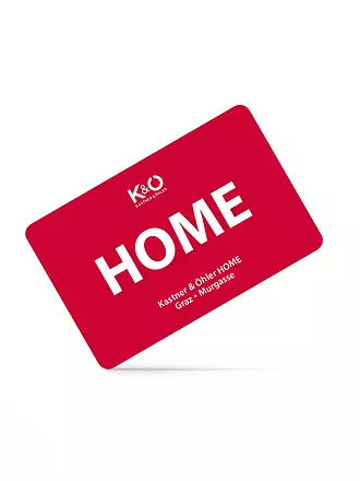 K&Ö | Geschenkkarte HOME | keine Farbe