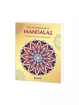 LOEWE VERLAG | Malbuch - Ruhe und Entspannung mit Mandalas | keine Farbe