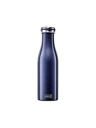 LURCH | Isolierflasche - Thermosflasche Edelstahl 0,5l Azur | dunkelblau
