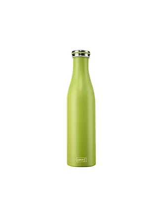 LURCH | Isolierflasche - Thermosflasche Edelstahl 0,75l Anthrazit-Met. | grün
