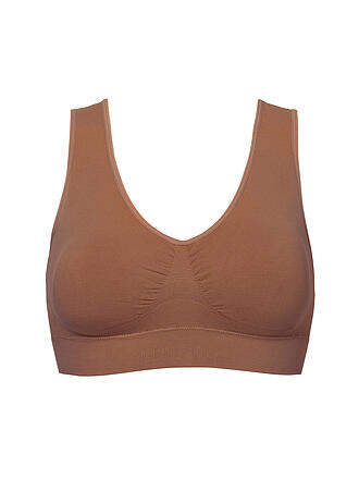 MAGIC BODYFASHION | Bustier Comfort Bra Bamboo Creme | braun