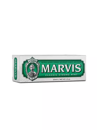 MARVIS | Zahnpasta - Classic Strong Mint 25ml | hellblau