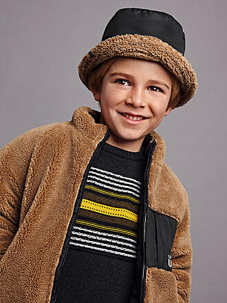 MAYORAL | Jungen Jacke in Felloptik | braun