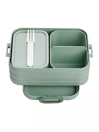 MEPAL | Lunchbox BENTO Midi Take a Break 18,5x12cm Vivid Mauve | grün