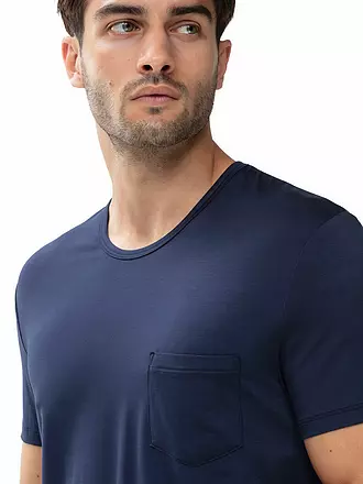 MEY | Pyjama T-Shirt JEFFERSON quartz melange | blau