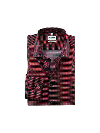OLYMP LEVEL FIVE | Hemd Modern Fit | rot