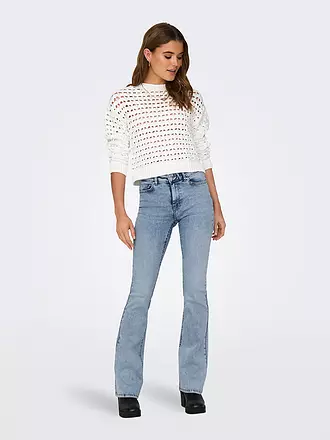ONLY | Jeans Flared Fit ONLBLUSH | hellblau