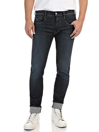 REPLAY | Jeans Slim Fit Ambass Hyperflex Reused | schwarz