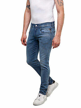 REPLAY | Jeans Slim Fit Anbass Hyperflex Bio | grau