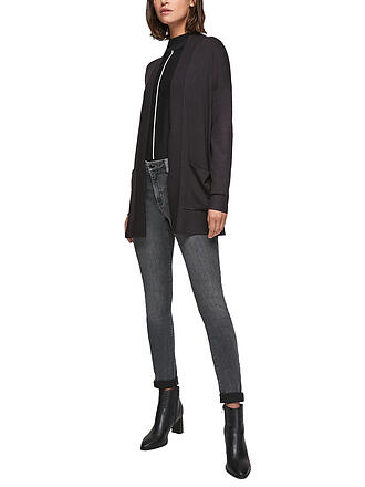 S.OLIVER BLACK LABEL | Strickjacke | schwarz