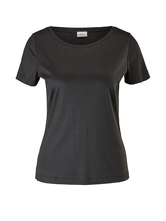 S.OLIVER BLACK LABEL | T-Shirt Slim Fit | creme