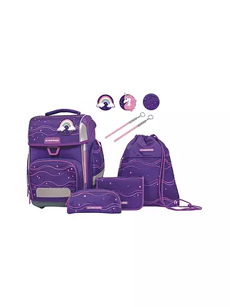 SCHNEIDERS | Schultaschen Set Ergolite 9tlg Purple Dream  | 