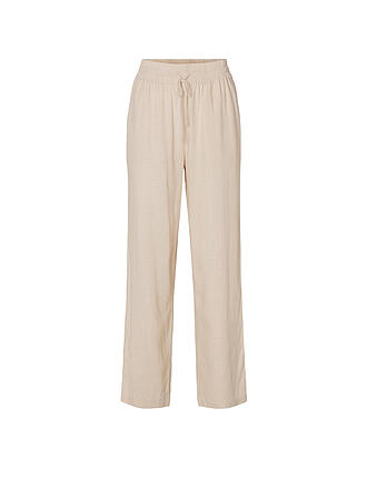 SELECTED FEMME | Leinenhose Jogging Fit SLFVIVA-GULIA | beige