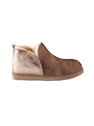 SHEPHERD OF SWEDEN | Hausschuhe - Schaffellpantoffeln Annie | braun