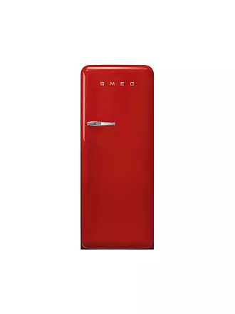 SMEG | Kühlschrank mit Gefrierfach 50s Retro Style Rot FAB28RRD5 | hellgrün