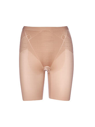 SPANX | Thinstincts® 2.0 Mid-Thigh Shorts Cafe Au Lait | schwarz