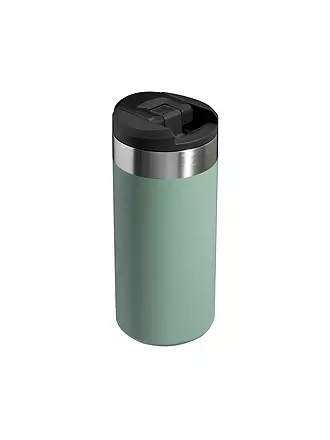 STANLEY | Isolierflasche - Thermosflasche AEROLIGHT Mug 0,35l Cream Shale Metallic | schwarz