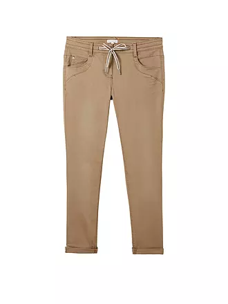 TOM TAILOR | Hose Tapered Relaxed Fit | camel