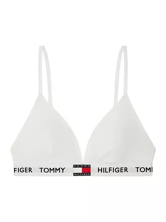 TOMMY HILFIGER | Bustier Padded Triangle BH white | 