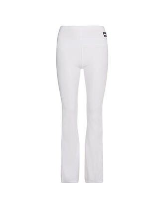 TOMMY JEANS | Leggings FLARE | weiss