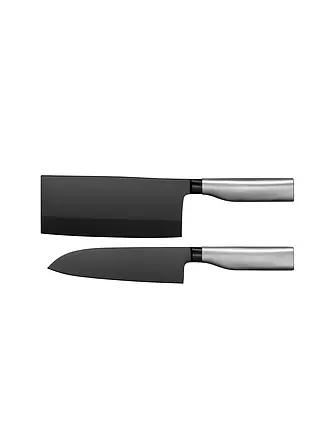 WMF | Messerset 2-tlg. ULTIMATE BLACK Cromargan Schwarz | schwarz