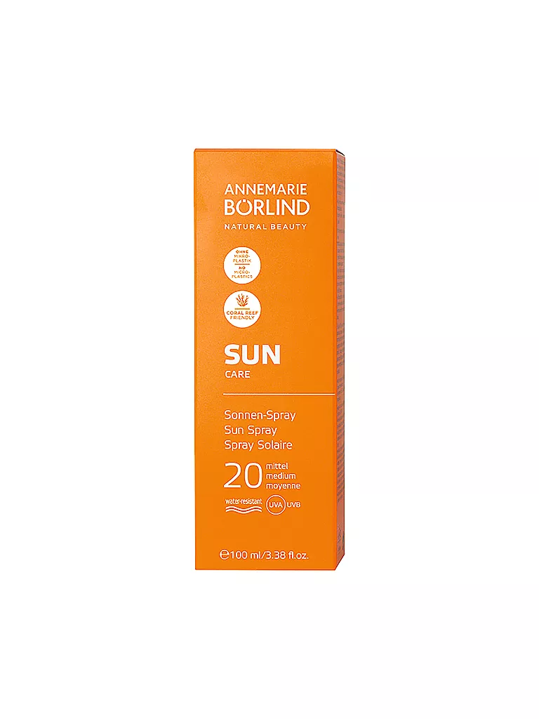 ANNEMARIE BÖRLIND | SUN CARE Sonnen-Spray  LSF 20 100ml | keine Farbe