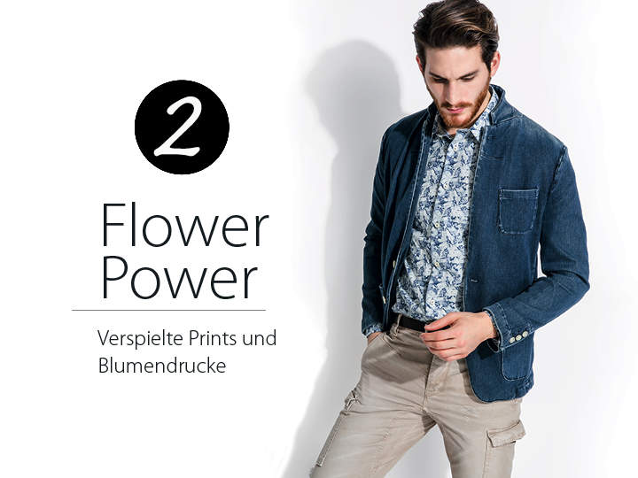 Hemden und Shirts im Flower Power Look jetzt bei K&Ö online shoppen